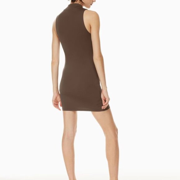 Aritzia CONTOUR MOCKNECK MINI DRESS - Picture 4 of 6